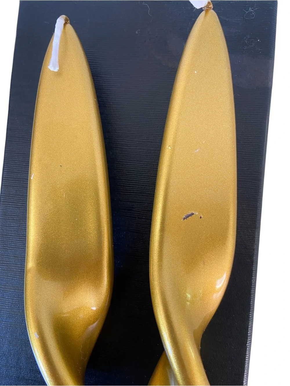 Graziani Twist Candles in Gold